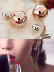 two pearls metalic디*스타일( 2 colors )